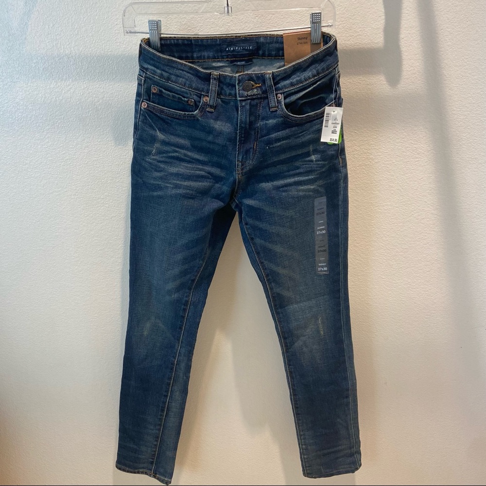 Guys/Boys Aeropostal Premium Air Skinny Jeans 27x30